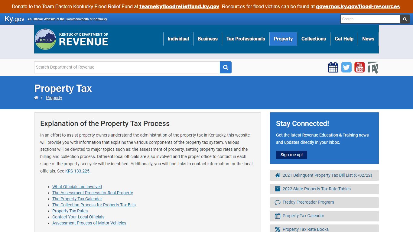 Property Tax - Department of Revenue - Kentucky